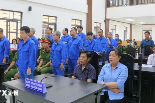 An Giang: Xét xử sơ thẩm nhiều cựu cán bộ huyện Chợ Mới tham ô tài sản