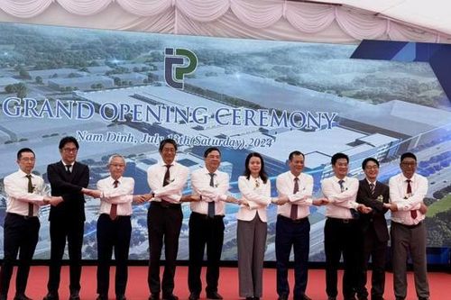 Dự án dệt nhuộm hơn 200 triệu USD của Nhật Bản tại Nam Định chính thức đi vào hoạt động