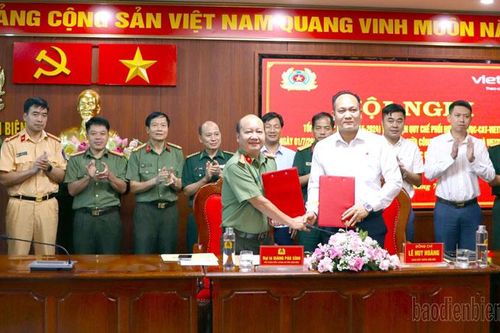 Công an tỉnh và Viettel Điện Biên ký quy chế phối hợp bảo vệ an ninh quốc gia