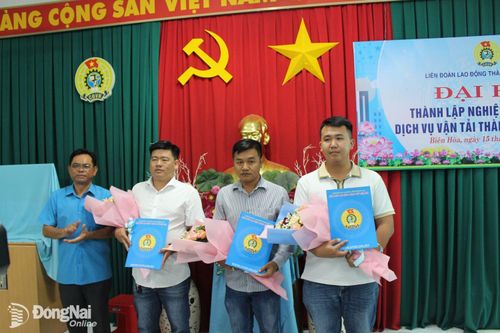 Thành lập Nghiệp đoàn cơ sở Du lịch và vận tải thành phố Biên Hòa