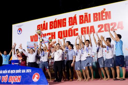 Đà Nẵng vô địch Giải bóng đá bãi biển vô địch quốc gia 2024