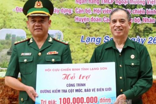 Cựu chiến binh đồng lòng bảo vệ biên giới
