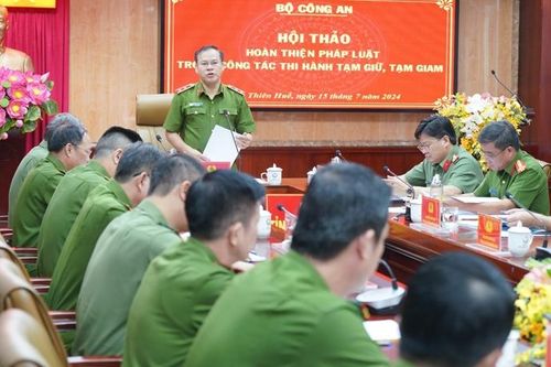 Hoàn thiện pháp luật trong công tác thi hành tạm giữ, tạm giam