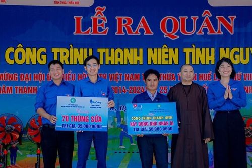 Thừa Thiên Huế: Lễ ra quân thực hiện công trình thanh niên tình nguyện hè năm 2024