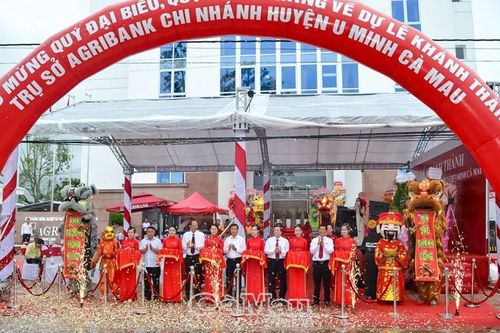 Khánh thành trụ sở Agribank Chi nhánh huyện U Minh