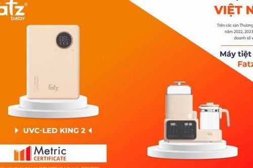 Máy tiệt trùng Fatzbaby có lượt bán tốt tại các sàn thương mại điện tử