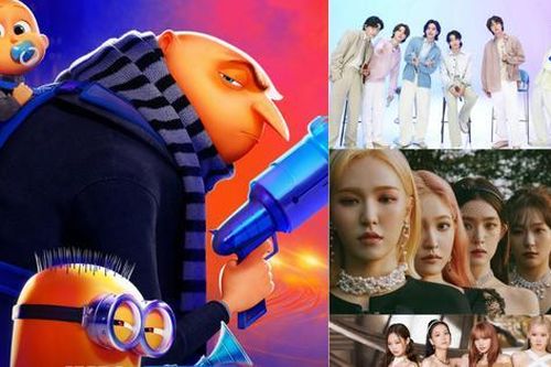 Sao K-Pop 'cameo' trong phim Hollywood: BTS, BLACKPINK khuấy đảo Despicable Me