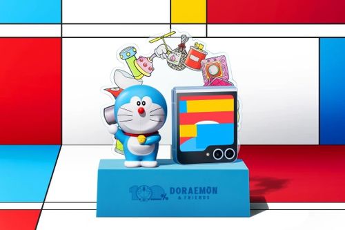 Galaxy Z Flip6 cho fan cuồng Doraemon
