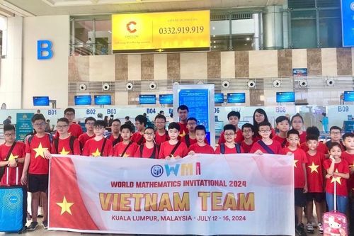 Học sinh Hoàn Kiếm giành 28 giải tại Kỳ thi Toán quốc tế WMI