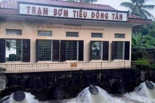 Thanh Hóa vận hành trạm bơm tiêu, thoát nước