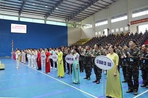 Sôi nổi Hội thao thể dục thể thao Quân đoàn 4 năm 2024