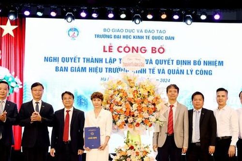 Trường Đại học Kinh tế Quốc dân bổ nhiệm hiệu trưởng 3 trường trực thuộc