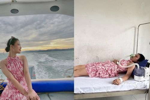 Nữ du khách ra đảo Quan Lạn thưởng thức món ăn 'nhà giàu' và cái kết