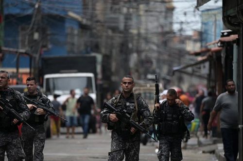 Brazil mở chiến dịch lớn truy quét tội phạm có tổ chức tại Rio de Janeiro