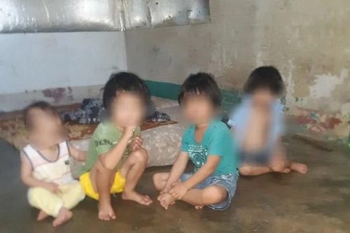 Hỗ trợ chăm sóc 4 cháu nhỏ không nơi nương tựa sau khi mẹ bị bắt giam