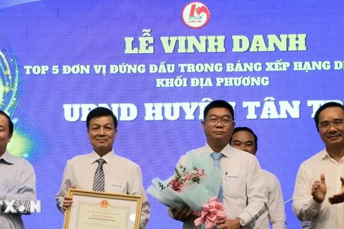 Long An công bố các chỉ số về cải cách hành chính, cải thiện môi trường đầu tư