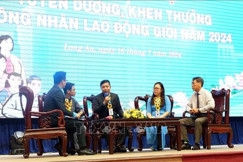 Long An: Tuyên dương 300 công nhân lao động giỏi năm 2024