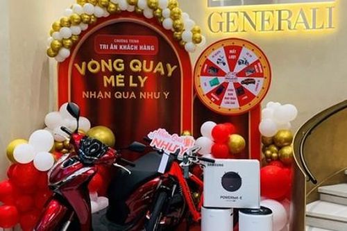 Generali tổ chức quay số trúng thưởng 'Vòng quay mê ly – Nhận quà như ý' quý 2/2024