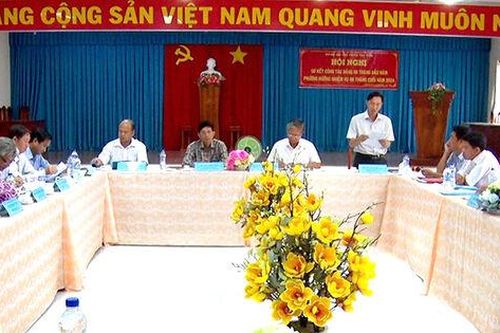 Thị trấn Tri Tôn tập trung chỉnh trang đô thị trung tâm