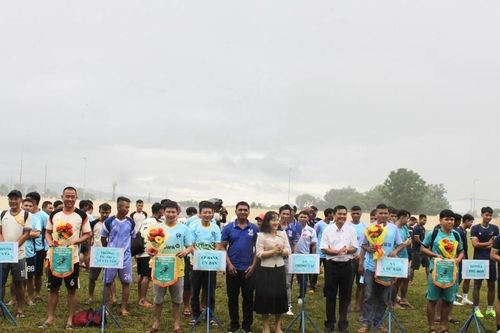 13 đội bóng tham gia Giải bóng đá sân 7 thị xã Ayun Pa lần thứ I năm 2024
