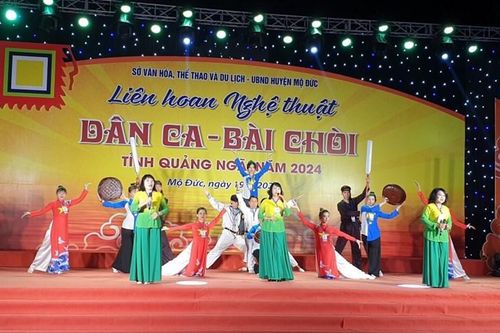 Quảng Ngãi: Giữ lửa di sản dân ca Bài chòi