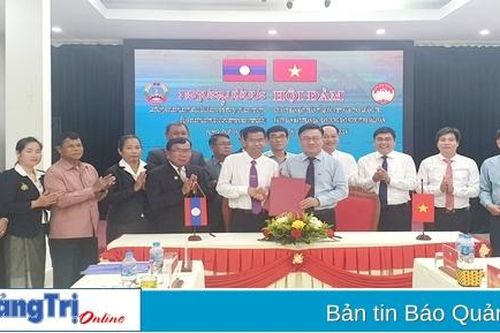 Ký kết biên bản ghi nhớ hợp tác giai đoạn 2024-2026 giữa Ủy ban MTTQ Việt Nam tỉnh và UBMT Lào xây dựng đất nước tỉnh Salavan