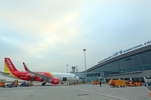 Đến năm 2050, Cảng hàng không quốc tế Cát Bi có công suất 18 triệu hành khách/năm