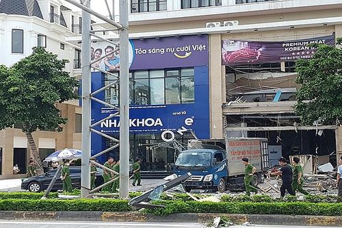 Vĩnh Yên (Vĩnh Phúc): 7 người bị thương sau vụ nổ tại một nhà hàng tại phường Khai Quang
