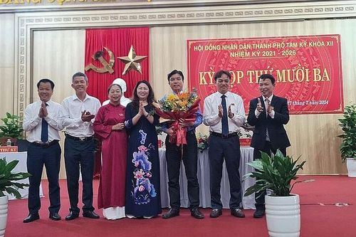 Quảng Nam: Ông Đỗ Văn Minh giữ chức Phó Chủ tịch UBND thành phố Tam Kỳ