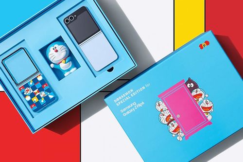 Chiêm ngưỡng Galaxy Z Flip6 phiên bản Doraemon: Thiết kế cực đẹp, giá hơn 34 triệu đồng