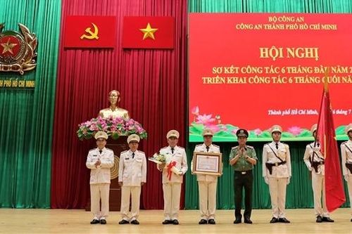 Công an các đơn vị, địa phương nâng cao hiệu quả công tác 6 tháng đầu năm