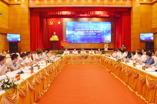 Hội thảo báo Đảng các tỉnh Trung du và miền núi phía Bắc lần thứ 23 'Chuyển đổi số báo chí - Cơ hội và giải pháp'