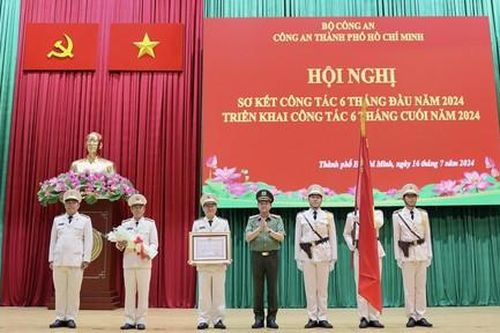 Công an TPHCM: Hoàn thành xuất sắc, toàn diện các mặt công tác 6 tháng đầu năm 2024