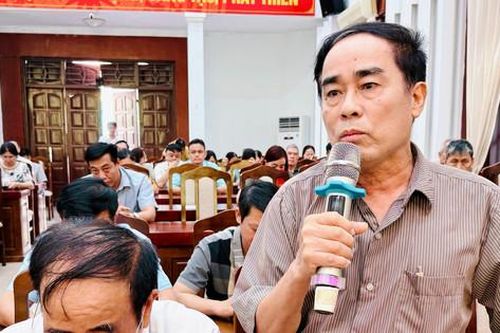 Cử tri Thanh Trì mong sớm được giải quyết kiến nghị tại các kỳ tiếp xúc trước