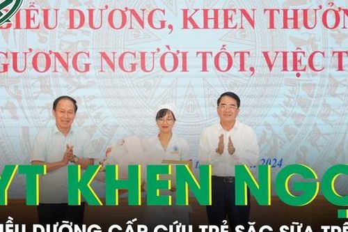Bộ trưởng Bộ Y tế khen ngợi điều dưỡng cấp cứu trẻ trên taxi ở Hải Phòng