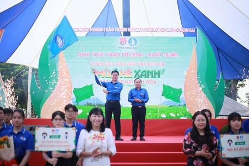 Đồng Nai: Gần 500 chiến sĩ tình nguyện ra quân cao điểm chiến dịch Mùa hè xanh