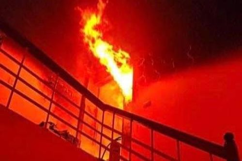Kịp thời dập tắt vụ cháy nhà dân trên phố Lê Trọng Tấn trong đêm