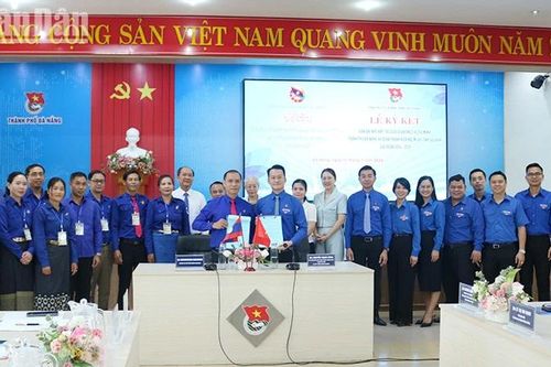 Đà Nẵng và Salavan (Lào) đẩy mạnh hợp tác quốc tế trong nâng cao chất lượng tổ chức Đoàn