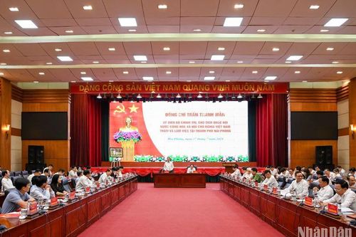 Phát huy mạnh mẽ lợi thế và tiềm năng để Hải Phòng tạo đột phá phát triển