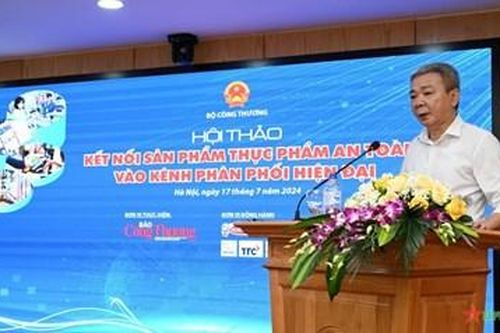 Kết nối sản phẩm thực phẩm an toàn vào kênh phân phối hiện đại