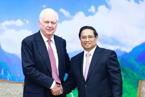 Thủ tướng tiếp Chủ tịch Hội đồng tín thác Đại học Fulbright Việt Nam