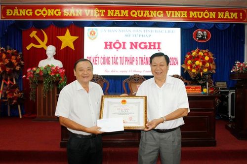 Nhiều kết quả nổi bật của ngành Tư pháp Bạc Liêu