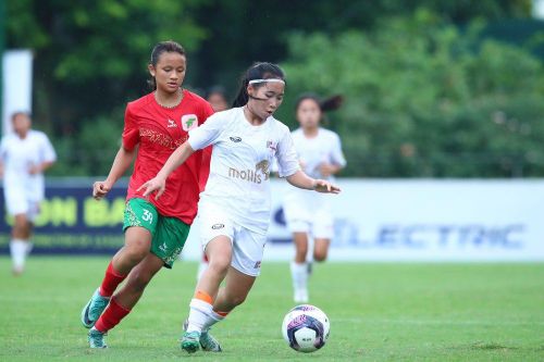 Giải bóng đá nữ U16 Quốc gia 2024: Hấp dẫn cuộc đua tam mã