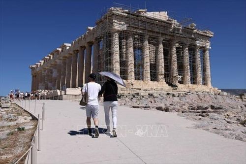 Hy Lạp hạn chế khung giờ tham quan thành cổ Athens Acropolis do nắng nóng