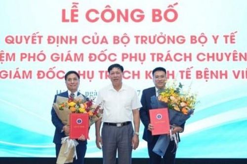 Bệnh viện K có 2 Phó Giám đốc mới