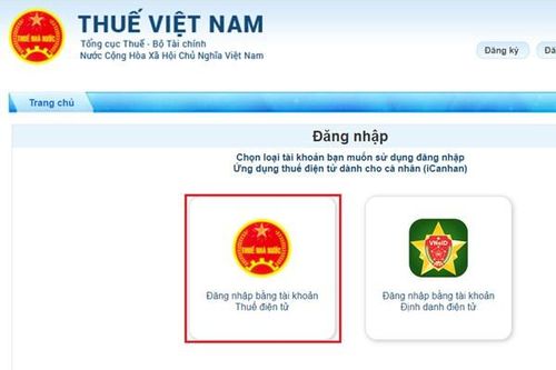 Hướng dẫn đăng ký cấp tài khoản giao dịch thuế điện tử