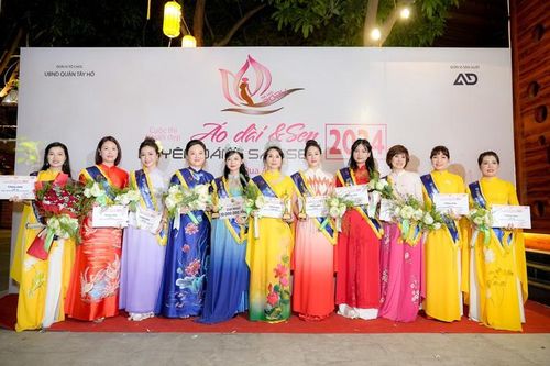 500 thí sinh tham gia Cuộc thi ảnh 'Người đẹp Áo dài và Sen Hà Nội 2024'