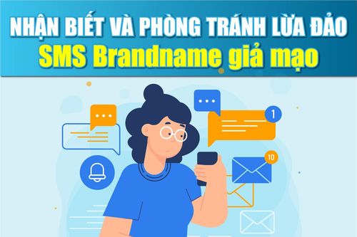 Nhận biết và phòng tránh lừa đảo SMS Brandname giả mạo
