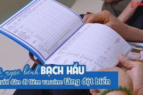 Lo ngại bệnh bạch hầu, người dân đi tiêm vaccine tăng đột biến