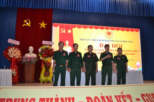 Đại hội thi đua Cựu chiến binh gương mẫu Khối doanh nghiệp tỉnh